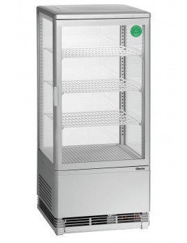 Mini vitrine réfrigérée 78L, argent BARTSCHER