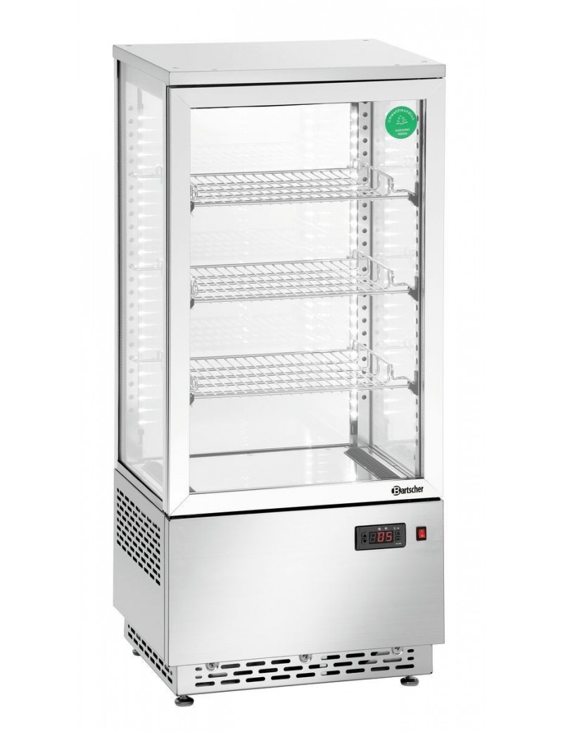 Vitrine réfrig. Mini 78L, inox A2CH BARTSCHER Vitrine réfrig. Mini 78L, inox A2CH BARTSCHER