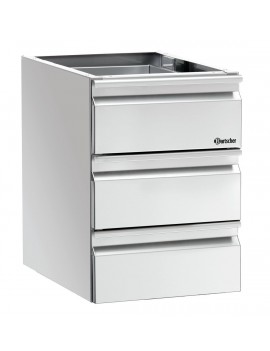 Colonne tiroirs 3x1/1GN
