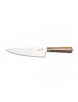 Coffret Highwoods 3 couteaux de cuisine support chêne DEGLON