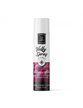 Colorant Fushia spray Velly effet velours 250ml Azo Free VIA DELLE ARTI
