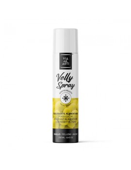 Colorant naturel Jaune spray Velly effet velours 250ml Azo Free