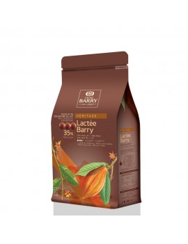 Chocolat lait de couverture Lactée Barry 35.3% CACAO BARRY