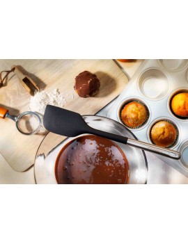 Spatule droite inox revêtement silicone ARCOS