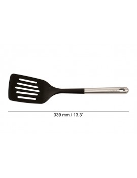 Spatule ajourée inox revêtement silicone ARCOS