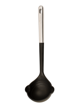 Louche inox revêtement silicone ambidextre ARCOS