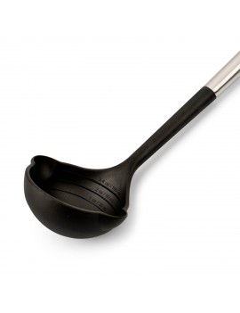 Louche inox revêtement silicone ambidextre ARCOS