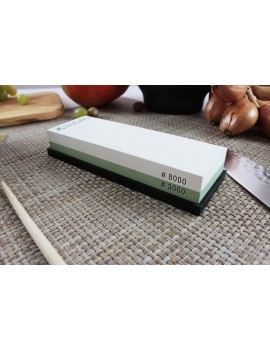 Pierre à aiguiser Wusaki double face - Grains 3000/8000 WUSAKI
