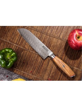 Couteau Wusaki Fujiko 10CR Santoku 17cm WUSAKI