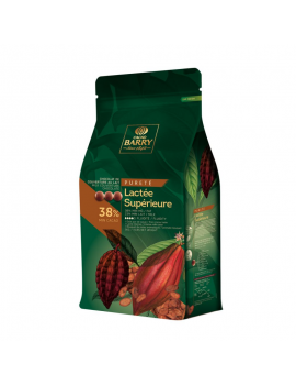 Chocolat lait de couverture Lactée Supérieur Barry 38.2% CACAO BARRY