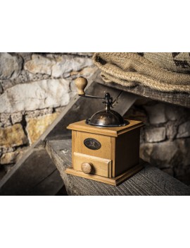 Moulin à café Antique - Nostalgie 21 cm  finition antiquaire PEUGEOT SAVEURS