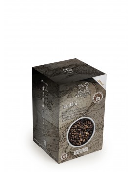 Poivre noir Tan Hoi du Vietnam - 140 g - 7 sachets PEUGEOT SAVEURS