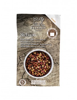 Poivre Rouge de Sichuan - 40 g - 4 sachets PEUGEOT SAVEURS