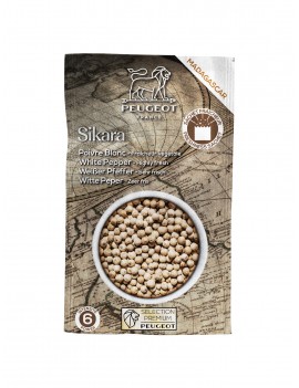Poivre blanc Sikara de Madagascar - 60 g - 3 sachets PEUGEOT SAVEURS