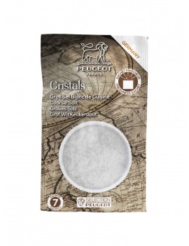 Cristaux de sel blanc Allemagne - 350 g - 7 sachets PEUGEOT SAVEURS