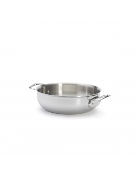 Sautoir bombé inox Affinity 28 cm avec couvercle DE BUYER INDUSTRIES
