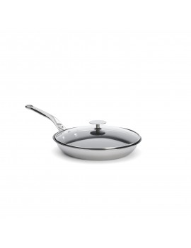 Poêle ronde Affinity 2 inox revêtement céramique DE BUYER INDUSTRIES