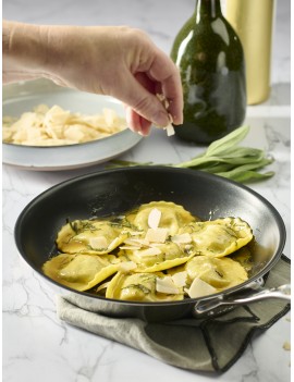 Poêle ronde Affinity 2 inox revêtement céramique DE BUYER INDUSTRIES