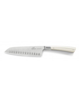 Couteau Santoku alvéolée Edonist Perle 18 cm Sabatier® 100% forgé SABATIER