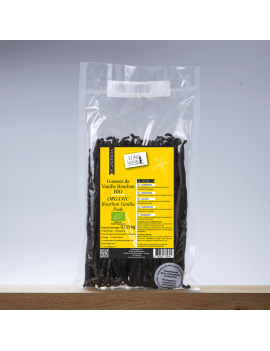 Gousses de vanille BIO Planifolia Bourbon 16-20 cm Madagascar EURO VANILLE