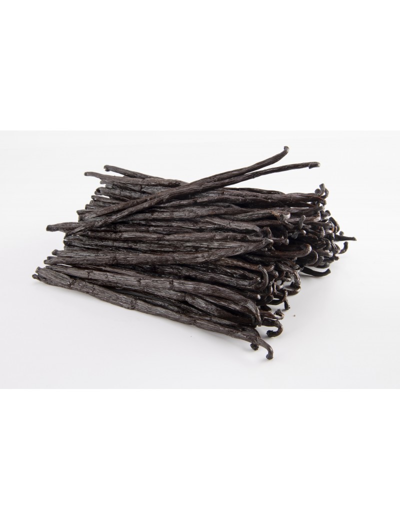 Gousses de vanille Planifolia Bourbon 16-20 cm Madagascar EURO VANILLE