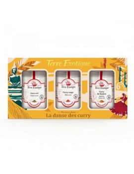 Coffret épices : Danse des curry TERRE EXOTIQUE