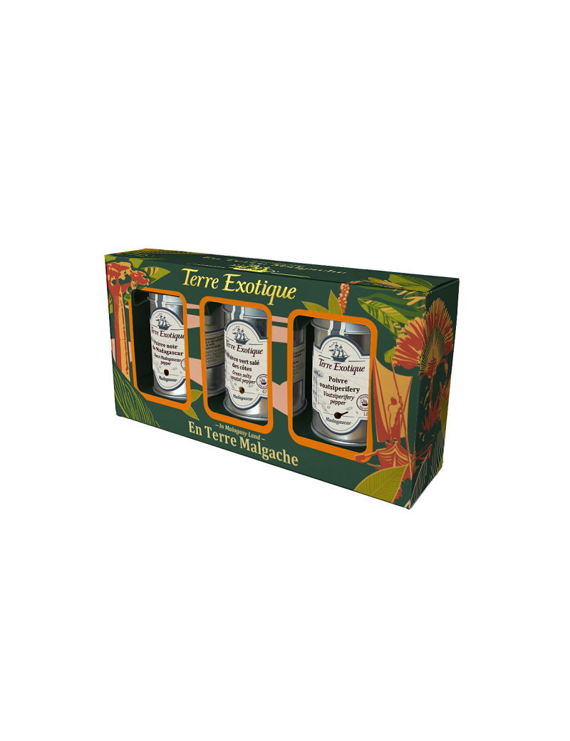 Coffret épices : En Terre Malgache TERRE EXOTIQUE