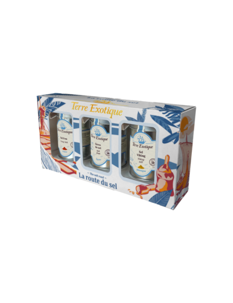Coffret épices : La route du sel TERRE EXOTIQUE