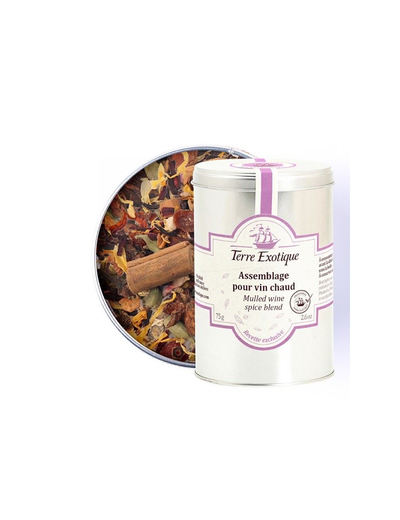 Assemblage pour vin chaud 75 g TERRE EXOTIQUE Assemblage pour vin chaud 75 g TERRE EXOTIQUE