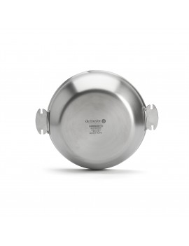 Sauteuse bombée amovible tout inox Alchimy LOQY DE BUYER INDUSTRIES