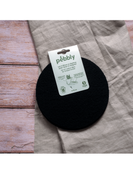 Lot 2 filtres charbon seau compost 3,5L PEBBLY