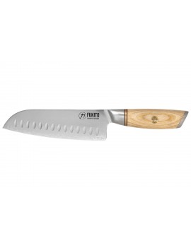Couteau Fukito Pakka San Mai Santoku 18cm FUKITO