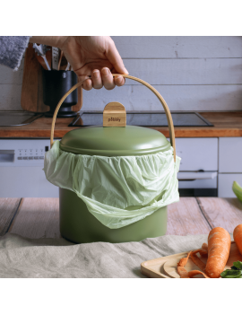 Rouleau de 20 Bio Sacs compostables et biodégradables PEBBLY