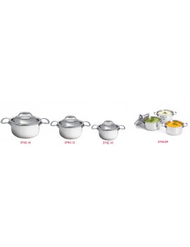 Faitout Affinity avec couvercle inox De Buyer