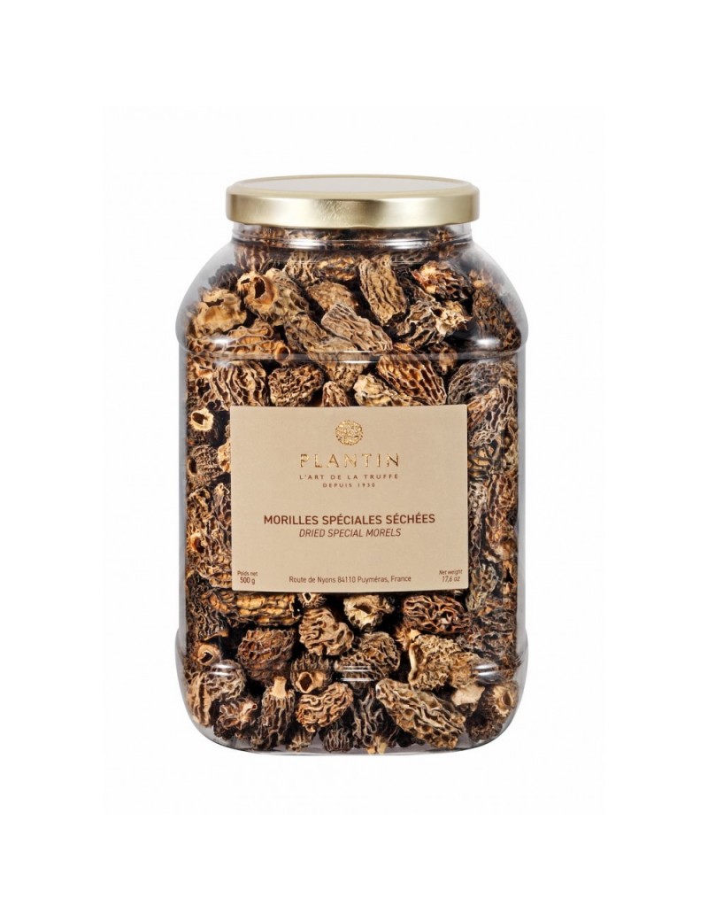 Tubo de Morilles Spéciales Séchées 100% tête de morilles PLANTIN