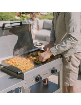 Plancha Kombi électrique 54 x 33 cm KRAMPOUZ