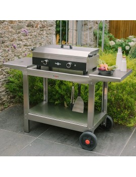 Plancha Série Noire électrique 64 x 33 cm KRAMPOUZ