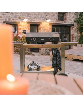 Plancha Série Noire électrique 64 x 33 cm KRAMPOUZ