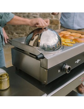 Plancha Série Noire électrique 64 x 33 cm KRAMPOUZ