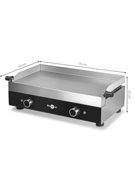 Plancha Série Noire électrique 64 x 33 cm KRAMPOUZ