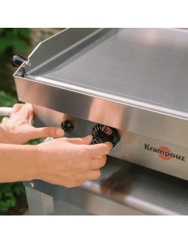 Plancha Samba gaz 54 x 33 cm KRAMPOUZ