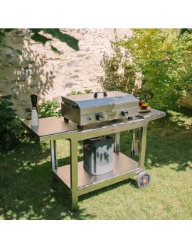 Plancha Saveur Gaz  64 x 33 cm KRAMPOUZ