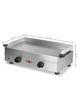 Plancha Saveur Gaz  64 x 33 cm KRAMPOUZ