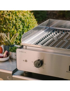 Duo K BBQ / Plancha électrique 70 x 50 cm KRAMPOUZ