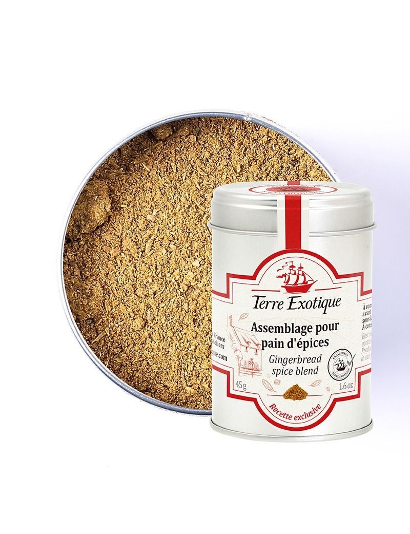Assemblage pour pain d'épices 45 g TERRE EXOTIQUE
