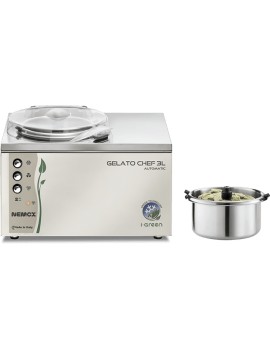 Sorbetière 2.5L Gelato 4K Touch i-Green NEMOX