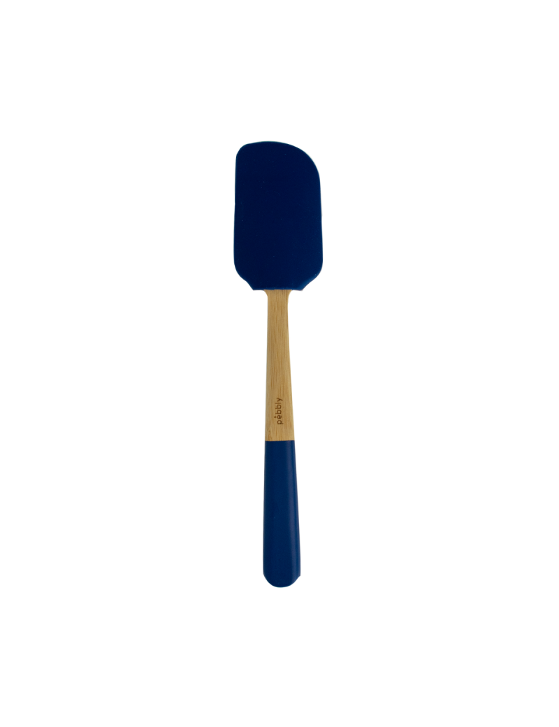 Spatule silicone manche Bambou 25 cm PEBBLY