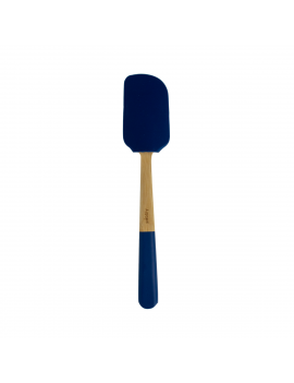 Spatule silicone manche Bambou 25 cm PEBBLY