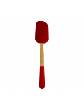 Spatule silicone manche Bambou 25 cm PEBBLY