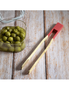 Pince attrape-tout en bamboo 24 cm PEBBLY